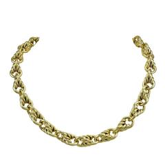 Tiffany & Co. Outstanding Gold Link Necklace 4