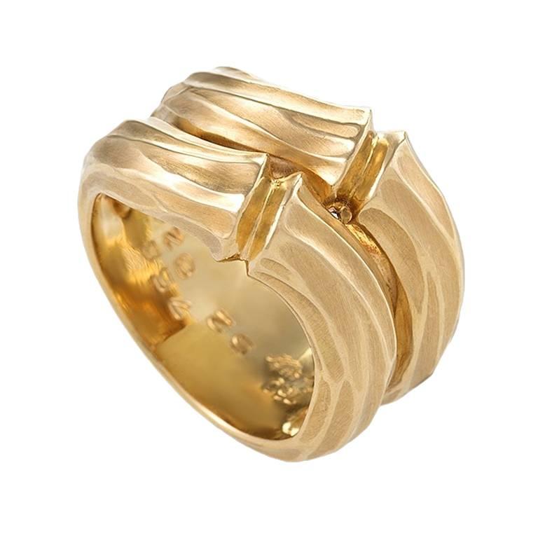 Cartier Paris Gold “Bamboo” Ring