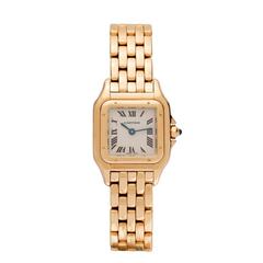 Vintage Cartier Lady's Yellow Gold Panthere Wristwatch