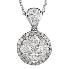 Diamond Gold Illusion Necklace