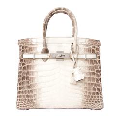 Hermes Birkin 30cm Himalayan with Diamond hardware at 1stDibs