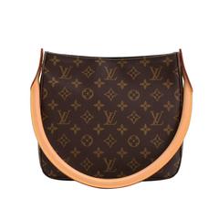 Louis Vuitton 2001 Grey/Black Monogram Canvas Tote w/ Strap – Lux