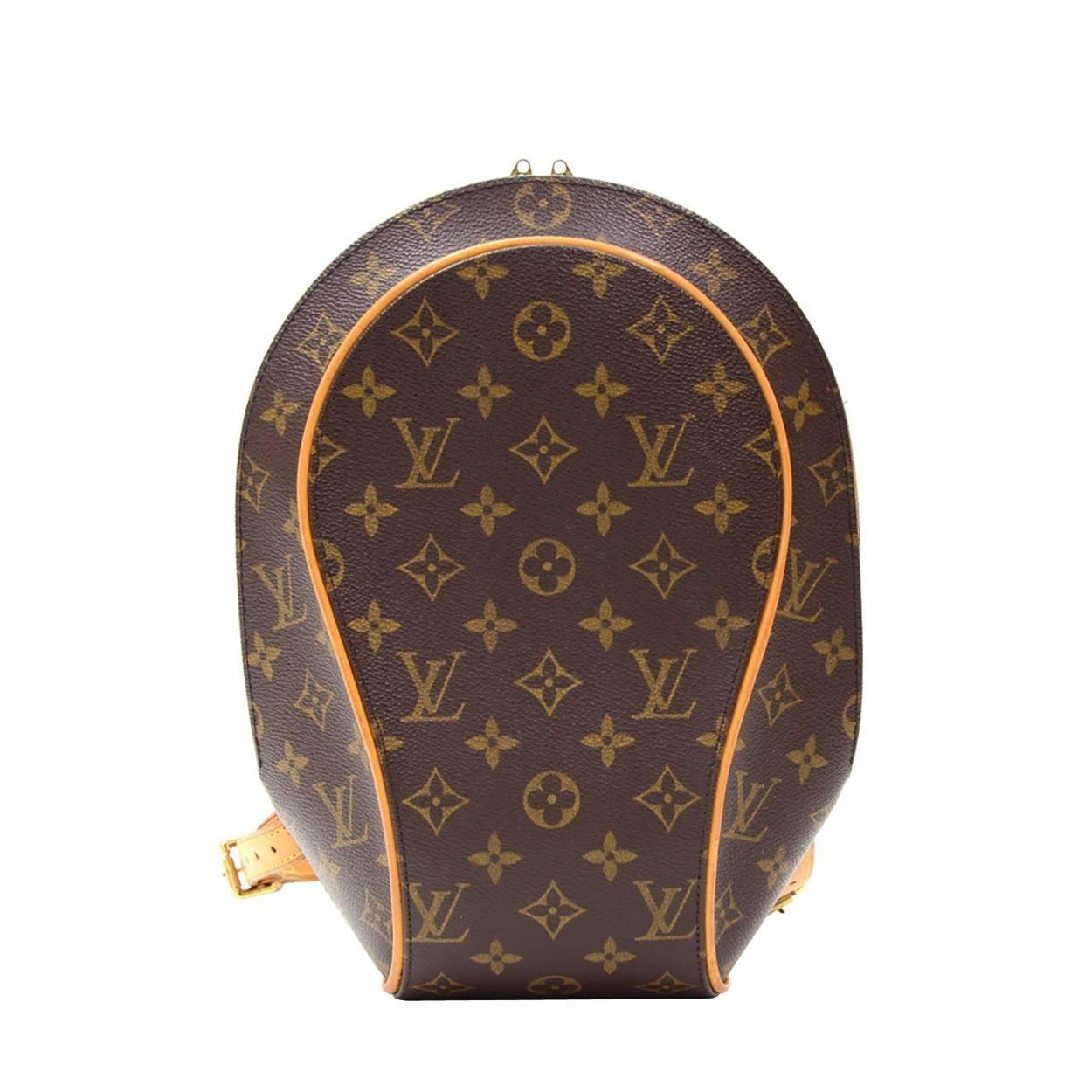 2002 Louis Vuitton Braun Monogramm Canvas Ellipse Sac A Dos