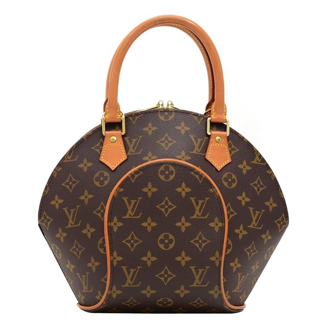 2000 Louis Vuitton Brown Monogram Canvas Ellipse PM