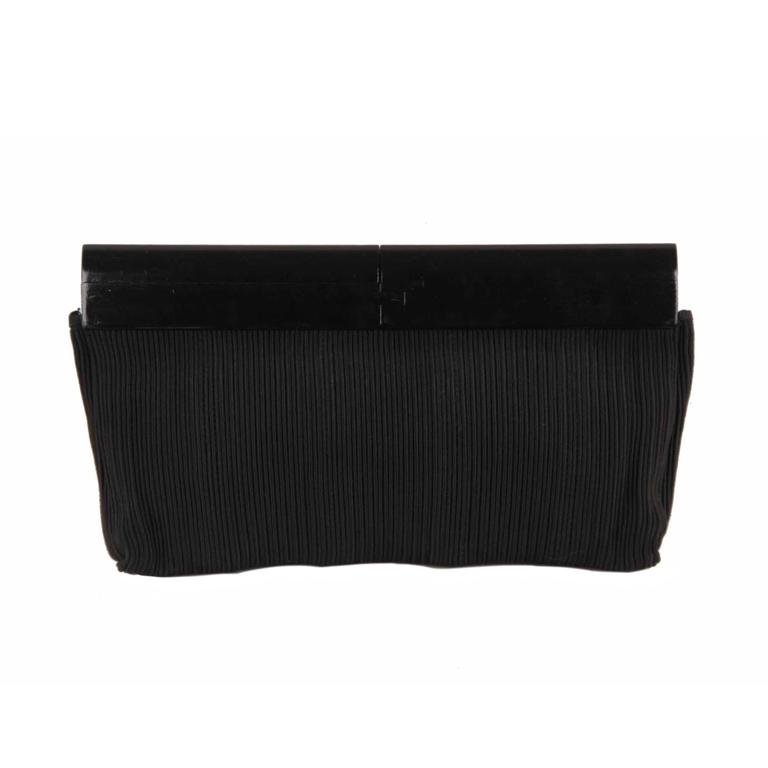 Leather Large Black Long Cluth Gold Bag Bcbg Hardware Mini Paris Evening  Purse | Clutches & Wristlets | rukmat.com
