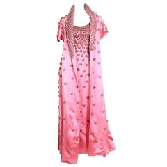 Vintage Gaby of Spain Beaded Gown and Stole