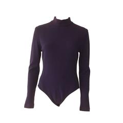 Rare Paco Rabanne Ribbed Bodysuit 1970's