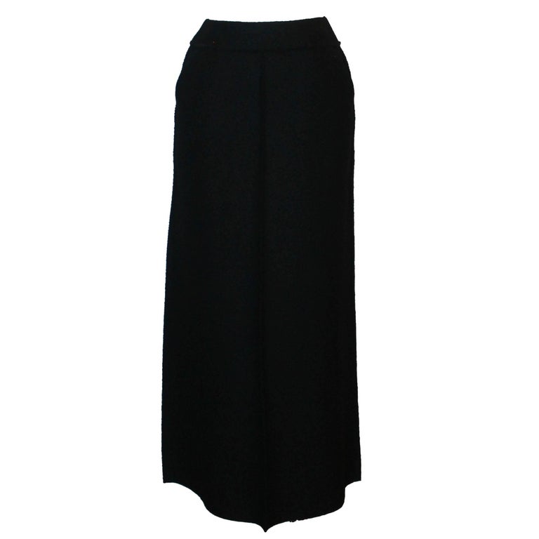 chanel maxi vintage skirt