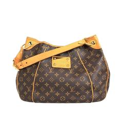 Louis Vuitton Monogram Canvas Leather Galliera GM Shoulder Bag