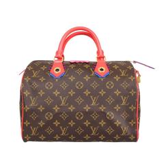 Louis Vuitton Monogram Canvas Gold HDW 2015 Limited Edition  Speedy 30 Tote Bag
