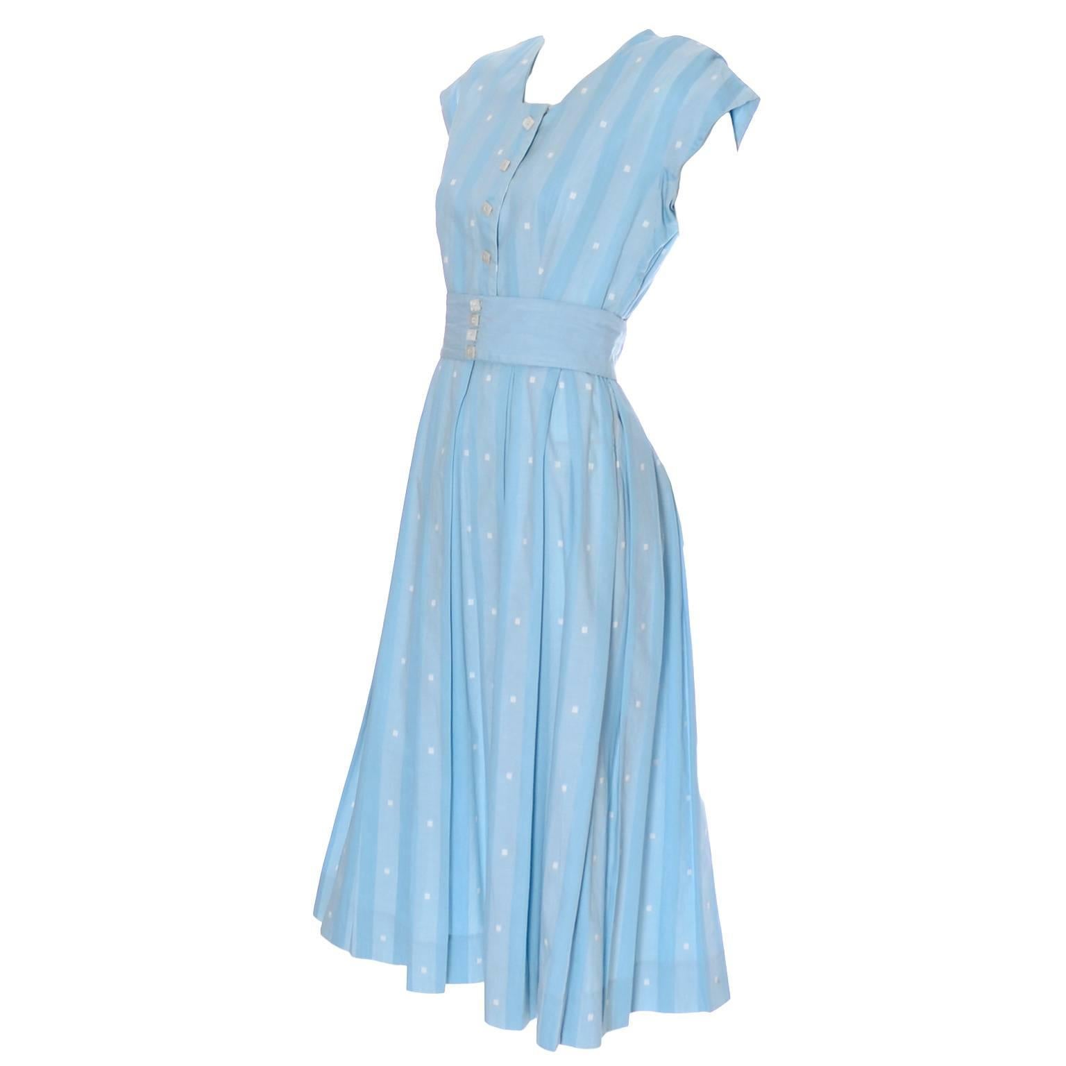 1950s Original Vintage Dress Worn By Jessica Chastain Tree of Life Movie Costume