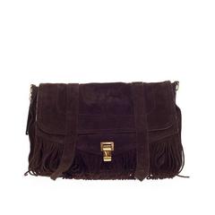 Proenza Schouler PS1 Fringe Runner Suede Large