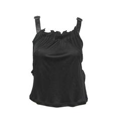 Dior Black Bondage Leather Silver Metal Buckle Shirt 4