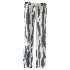 2000s Balmain Monochromatic trousers 11