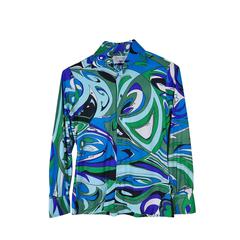 Vintage Pucci Velvet Blouse 9
