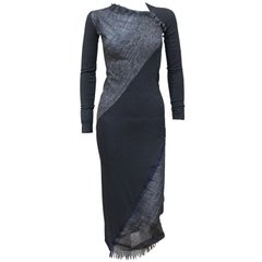 1990er Vivienne Westwood dekonstruiertes körperbetontes Kleid