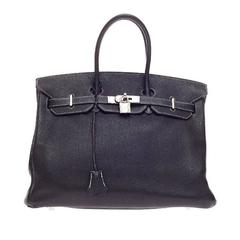 Hermes Birkin Black Togo with Palladium Hardware 35