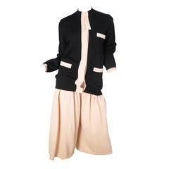 1980s Sonia Rykiel Knit Cardigan and Culottes 2