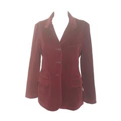 1980s Moschino Jeans Velvet jacket