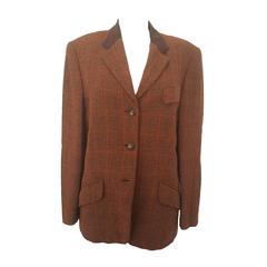 1980s Escada brown jacket