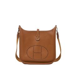 Hermès Evelyne 2 PM 28cm Gold-Light Brown Taurillon Leather