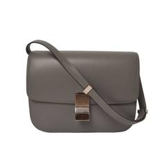 Sac à bandoulière gris Céline