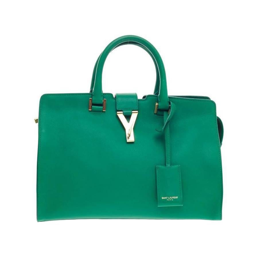 Saint Laurent Classic Y Cabas Leather Small