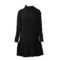 Pierre Cardin 1960s Black Dress