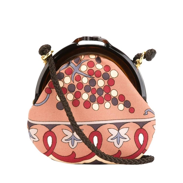 Emilio Pucci Vintage Pouch Handbag at 1stDibs | emilio pucci vintage bag