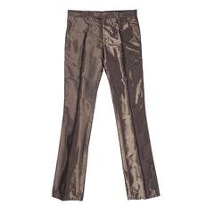 Dior by Hedi Slimane SS 06 Metallic skinny trousers, Sz. M