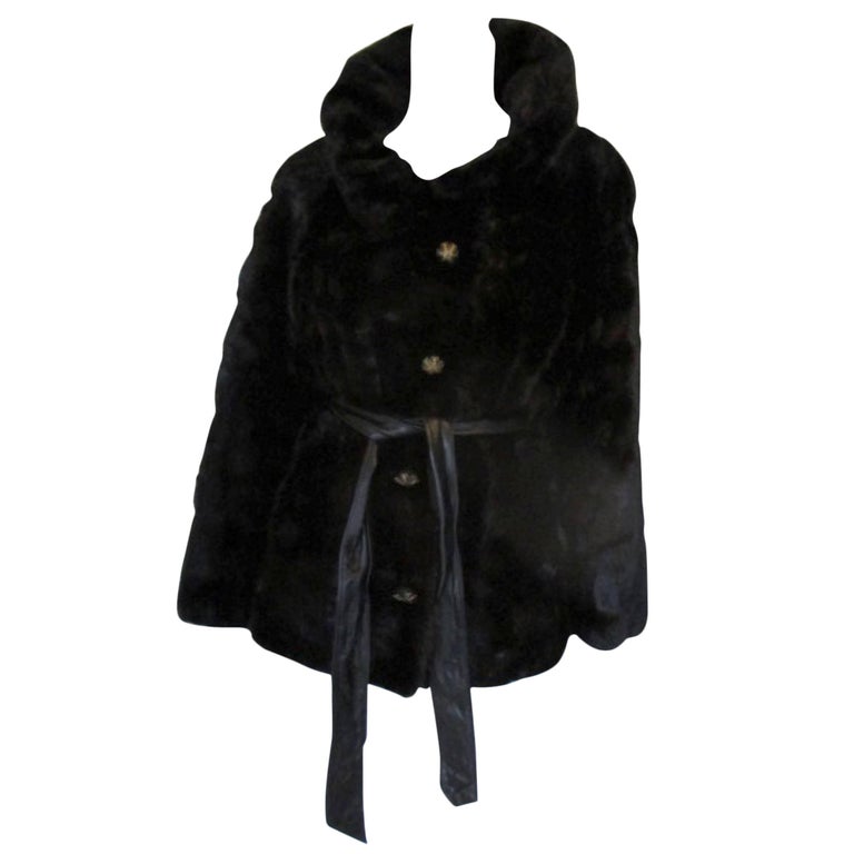 Neiman Marcus Black Mink Fur Jacket For, Are Mink Coats Still Sold