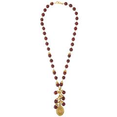 Chanel Vintage Grixpoix Beaded Necklace