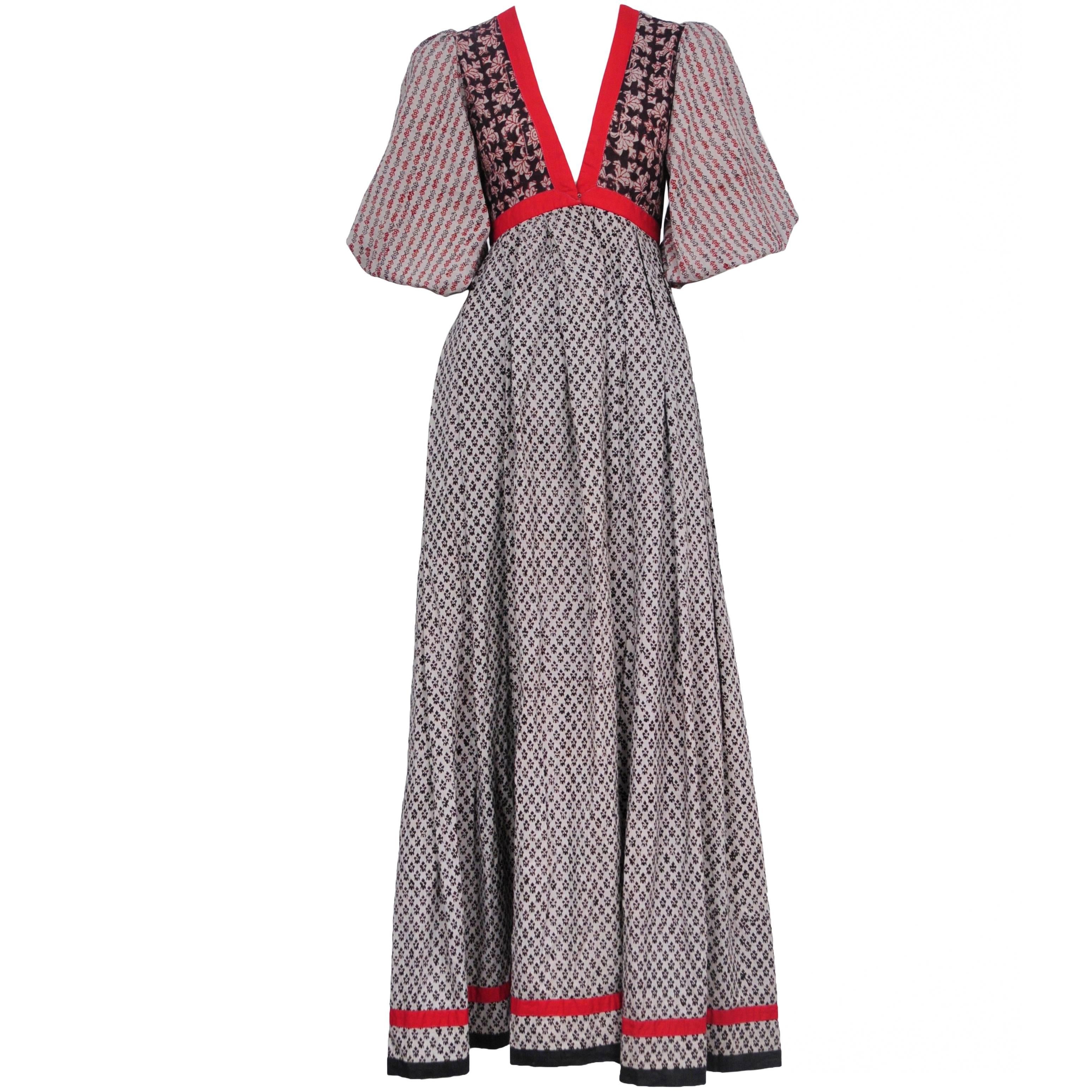 Thea Porter Peasant Dress 