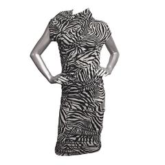 Junya Watanabe Zebra Print Dress, 2008