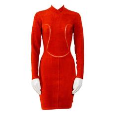 Vintage 90's Iconic ALAIA stretch dress 9