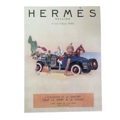 Hermes Ad Print - 1930's 1