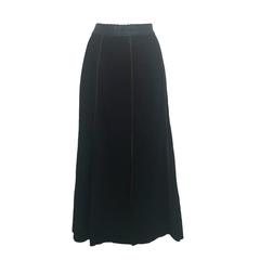 1990s Moschino jeans black skirt 5