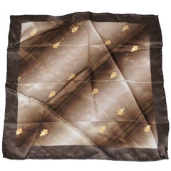 Vintage Multi-Color Men's Silk Handkerchief