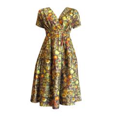 1940's CLAIRE McCARDELL Silk cocktail dress