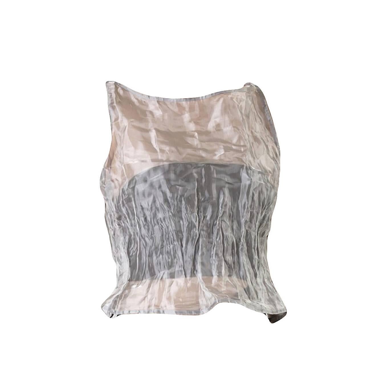 Incredibly Rare Iris Van Herpen Blouse Made of Stainless Steel For Sale