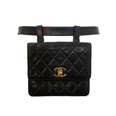 1990's Chanel Quilted Belt Bag