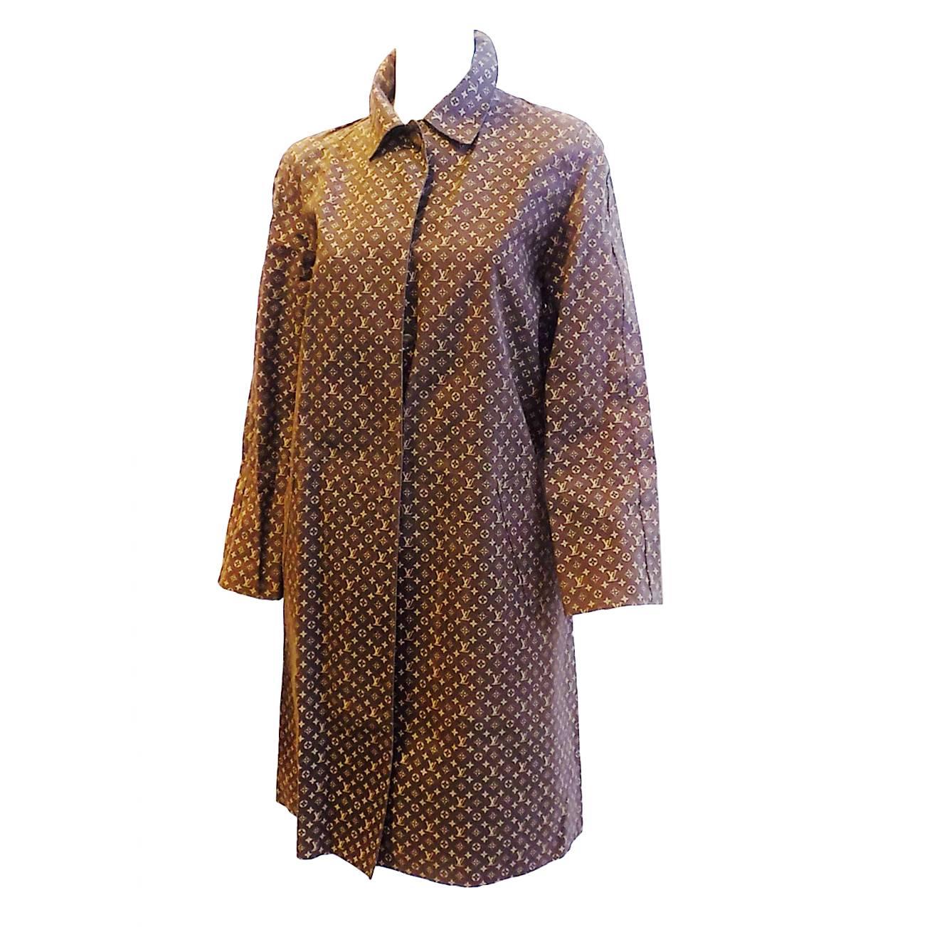 Louis Vuitton monogram Mackintosh Rain coat 