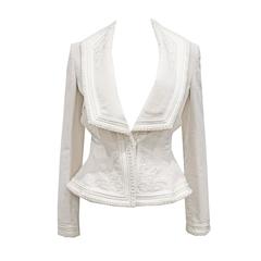 Exceptional Alexander McQueen embroidered tailored runway jacket, Fall 2005 2