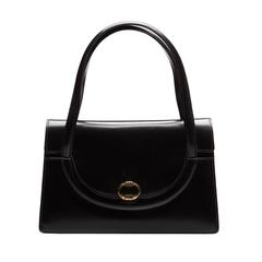 1960er Jahre Gucci-Tasche aus schwarzem Leder