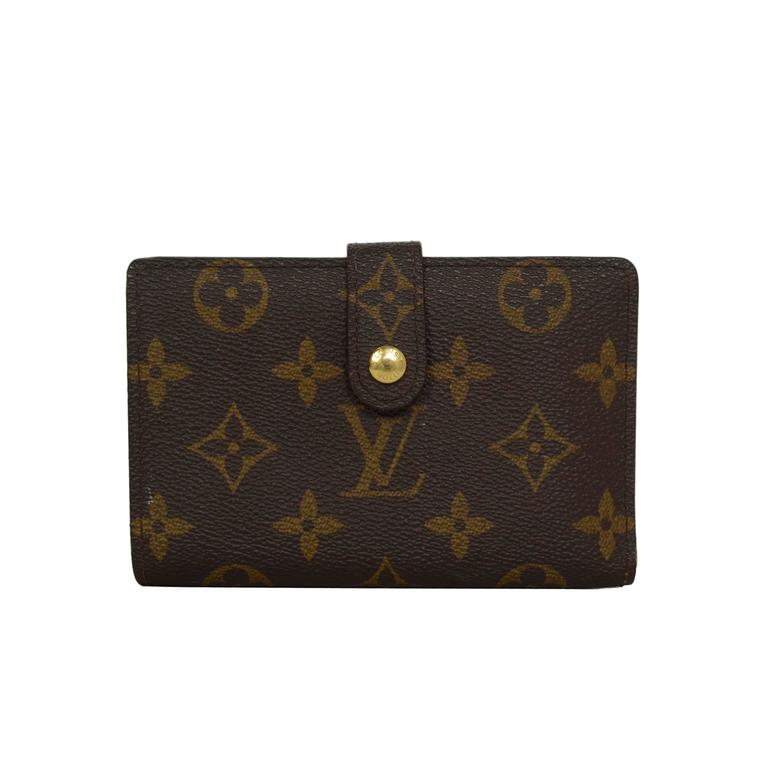 Louis Vuitton Monogram French Purse Wallet For Sale at 1stDibs