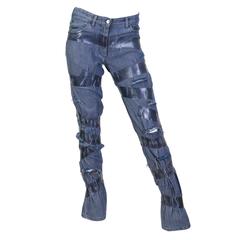 Martin Margiela Dekonstruierte "getapte" Jeans