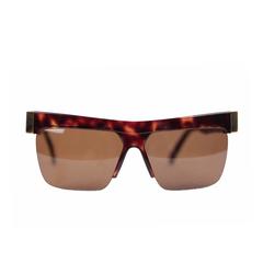 GIANNI VERSACE vintage Gold/Brown SUNGLASSES Mod. 399 col 740 60/15 eyewear MY 1