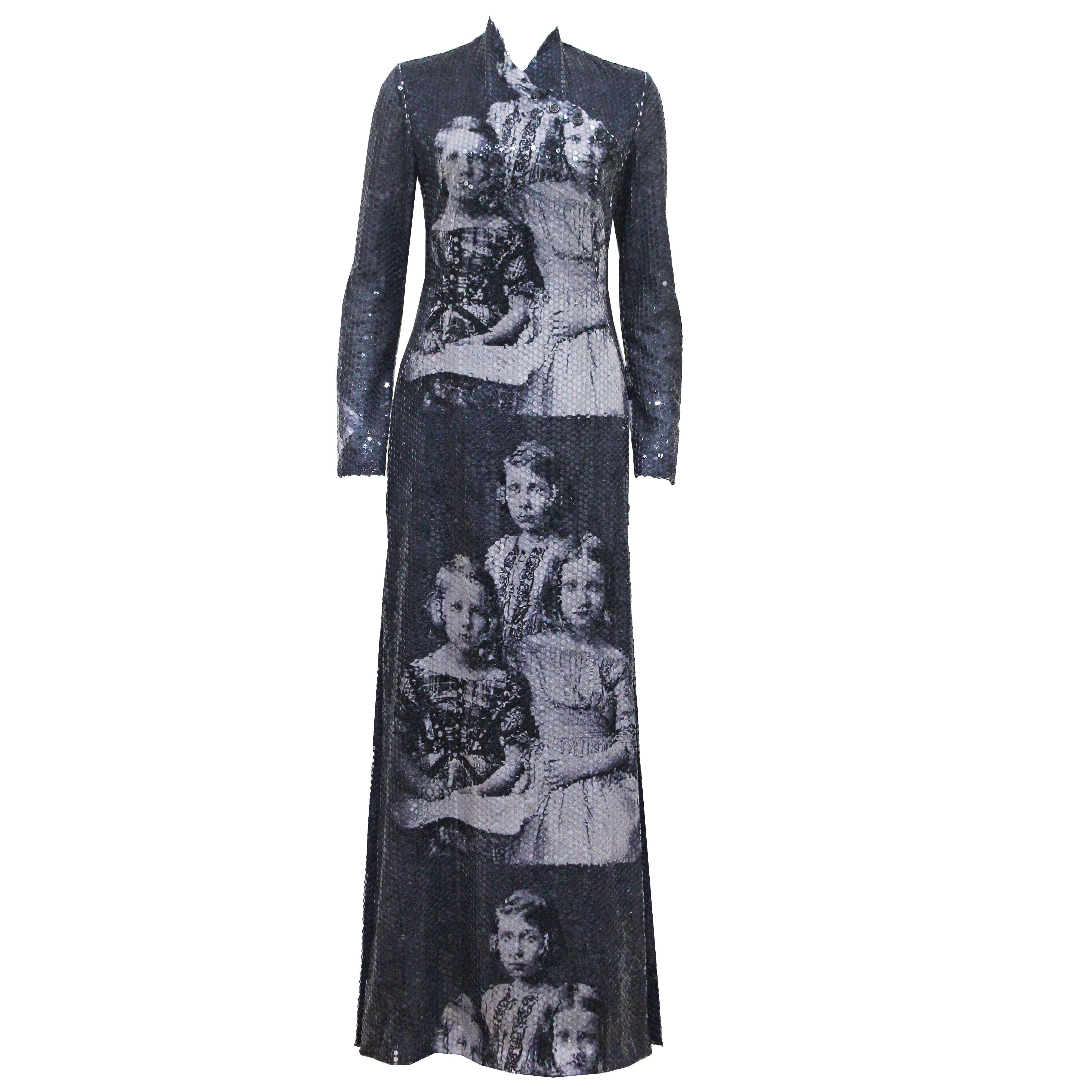 Alexander McQueen sequined 'Romanov Princesses' dress, 'Joan' Collection c. 1998