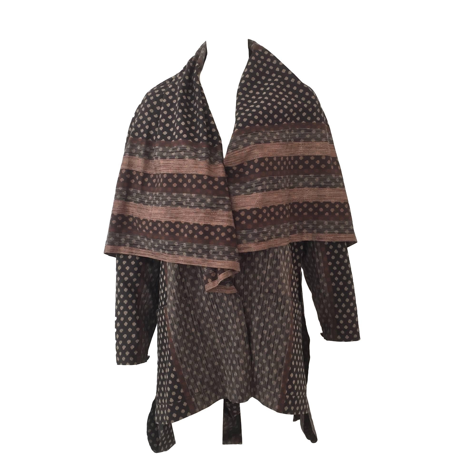 Issey Miyake Polkadot Kimono Jacket For Sale