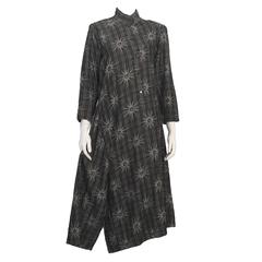 Issey Miyake Gray Plaid Jumpsuit